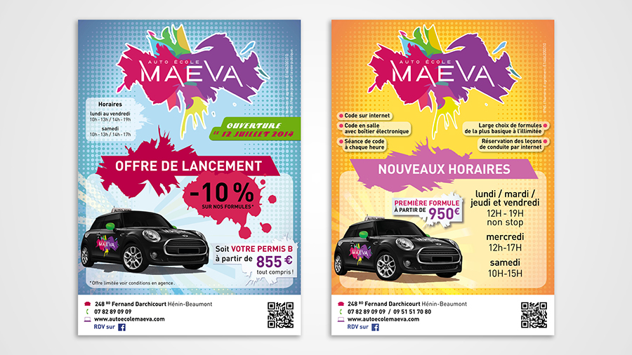 Affiche en tant qu'infographiste motion designer freelance