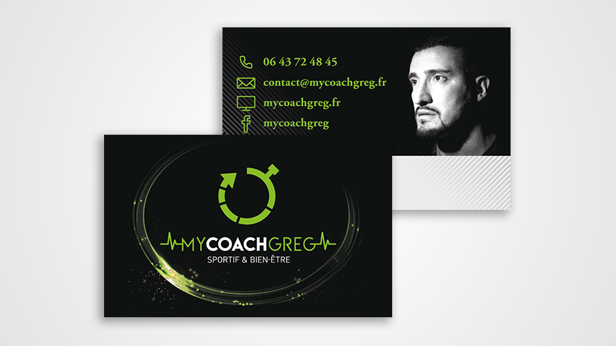 Carte pour l'entreprise My Coach Greg