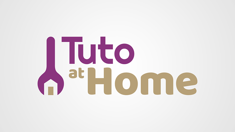 Création de logo pour l'entreprise Tuto at Home